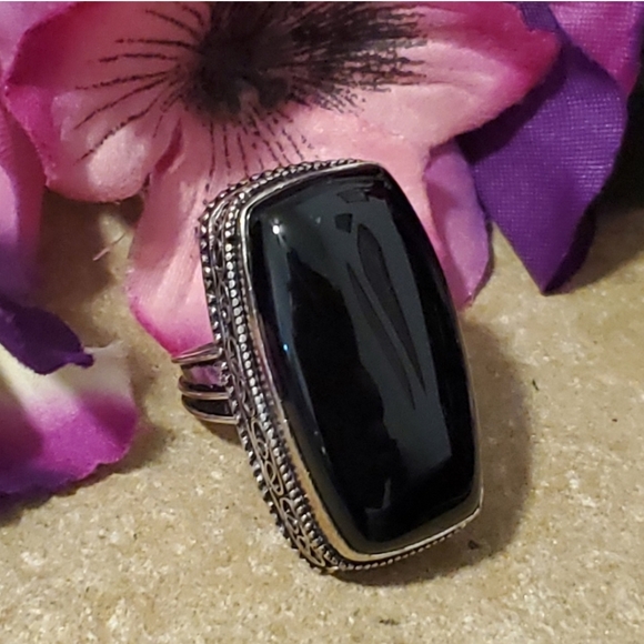 Jewelry - Black Onyx Ring - Powerful protection stone